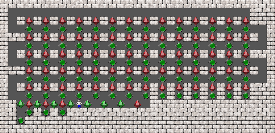 Sokoban Bugs509 collection level 192